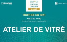 Les Ateliers de Vitré awarded at the "Sommet des Entreprises de Croissance"